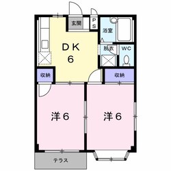 エルディムモモの物件間取画像